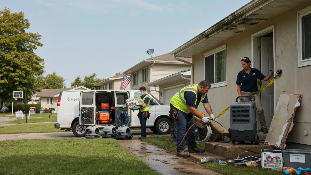 Water Damage Restoration in Arthur, IL near me